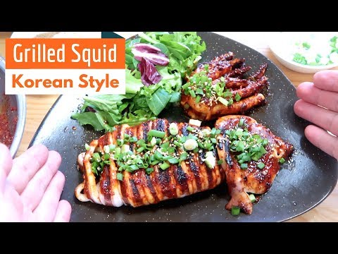 How to make Korean-Style Grilled Squid