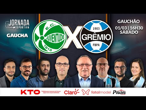JUVENTUDE 2 (2) X (3) 1 GRÊMIO - SEMIFINAL DO GAUCHÃO | JORNADA DIGITAL | 01/03/2025