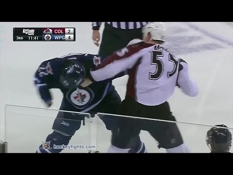Cody McLeod vs Chris Thorburn Round 2 Feb 8, 2015