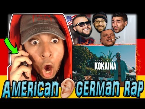 AMERICAN FIRST REACTION TO GERMAN RAP MIAMI YACINE KOKAINA Reaction Bushido UFO361 Kollegah BONEZ
