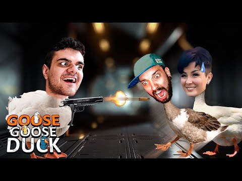 GOOSE GOOSE DUCK: GABS SE SACRIFICOU EM NOME DO AMOR! c/ Core, MrGuinas e +
