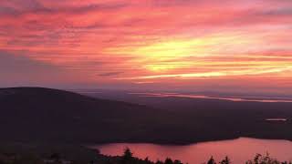 Amazing Sunset - Bar Harbor, Maine