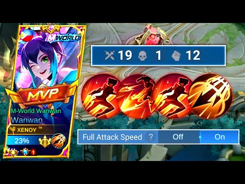 The Most Of Heroes Cannot Stop WANWAN When You Are FAST HAND🔥- Mobile Legends  MLBB