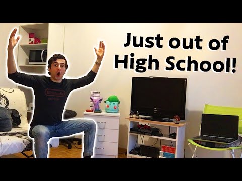 FIRST TIME ON MY OWN! My Gaming/Nintendo Apartment Tour [2019]