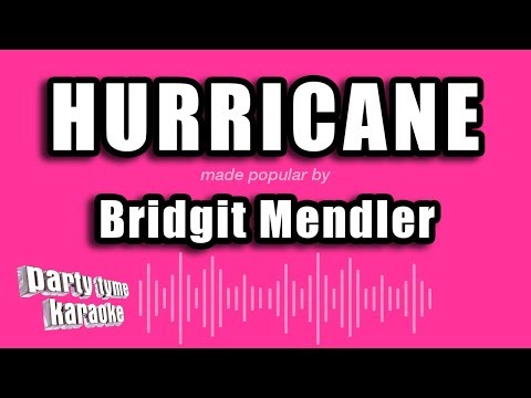 Bridgit Mendler - Hurricane (Karaoke Version)
