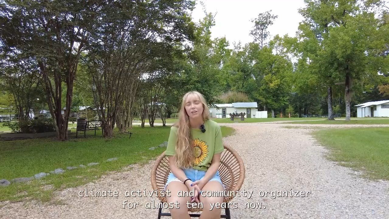 Climate Reparations Camp 2025 participant, Anna Lyne Heine | ActionAid USA