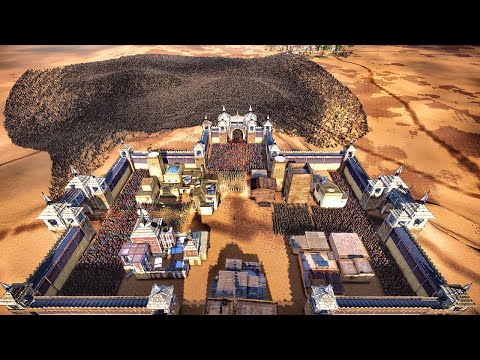 Protecting Tesla's Castle From 150,000 Mongolian Soldiers - UEBS 2