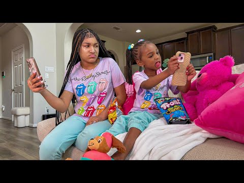 ANNOYING LITTLE SISTER COPIES HER BIG SISTER. WHAT HAPPEN NEXT IS SHOCKING!!