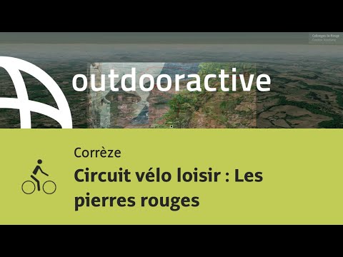 parcours VTC - Corrèze: Circuit vélo loisir : Les pierres rouges