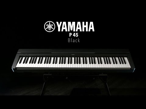 Yamaha P45 Digital Piano, Black | Gear4music demo