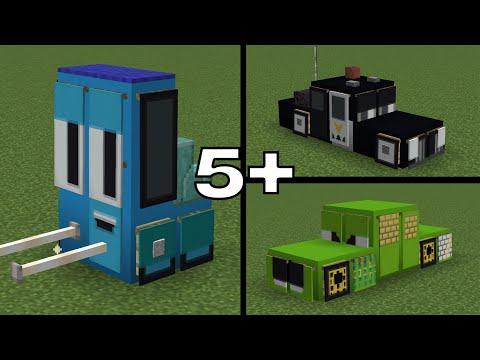 5+ Disney Cars in Minecraft