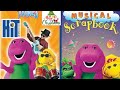 Barney Dino Dancin Tunes Musical Scrapbook 2004 DVD Walkthrough Christmas Edition