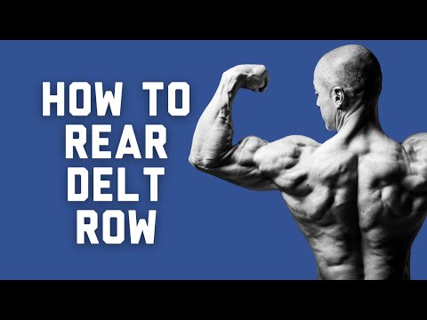 Barbell Rear Delt Row