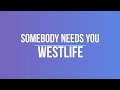 Somebody Needs You-Westlife-Lyrics Video