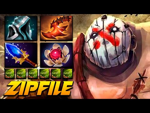 Zip File Pudge Butcher King - Dota 2 Pro Gameplay [Watch & Learn]