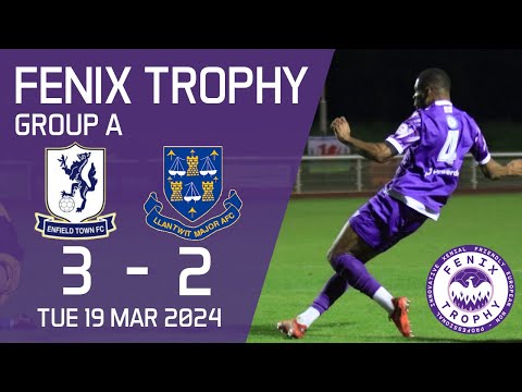 FENIX TROPHY GROUP A | Enfield Town 3-2 Llantwit Major | 19/03/24