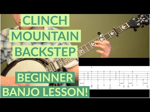 Clinch Mountain Backstep | Beginner Bluegrass Banjo Lesson With Tab