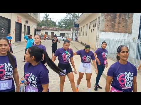 AQUECIMENTO DA 1ªCORRIDA FEMININA MULHERES EM AÇÃO CANHOTINHO-PE 01/03/2026