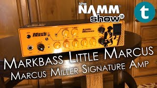 Video thumbnail for NAMM 2018 | NEW Markbass Little Marcus Miller Signature Amp by Thomann's Guitars & Basses