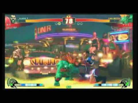 Awa (Balrog) vs Yamamori (Blanka) [Kanagawa vs Chiba 17on17]