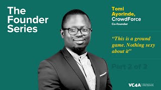 Tomi Ayorinde, of merchant distribution network CrowdForce on building resilient networks