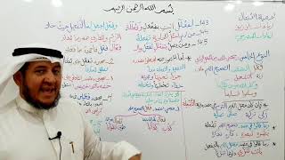 صورة لامية الأفعال ( 143-145)