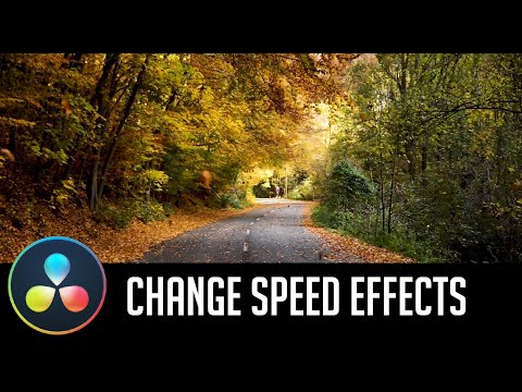 Slow Motion, Speed Ramp, and Freeze Frame Effects - DaVinci Resolve 16
