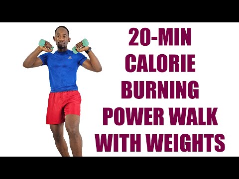 20 Minute Easy Walk at Home Exercise for Weight Loss 200 Calories