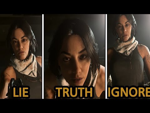 Truth/Lie/Ignore Valeria interrogate (All choice) | CALL OF DUTY: modern warfare 2