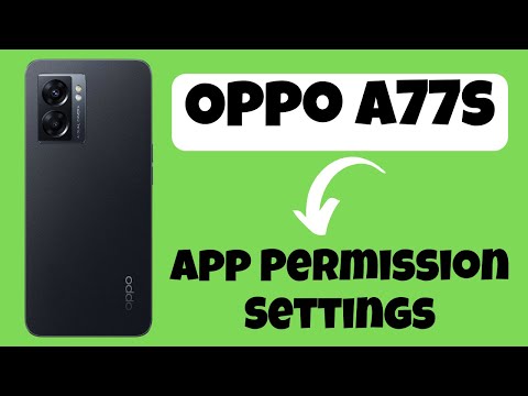 Oppo A77s App Permission Settings || Application Permission Allow And Deny