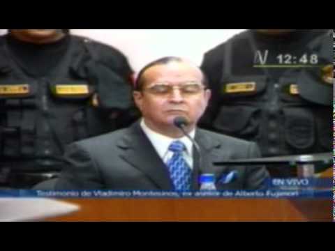 Vladimiro Montesinos declara en el juicio a Fujimori. Parte 11