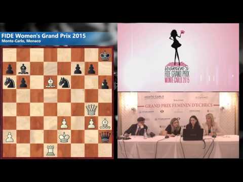 Round 1 Kosteniuk Alexandra (RUS) 1/2 - 1/2 Skripchenko Almira (FRA)