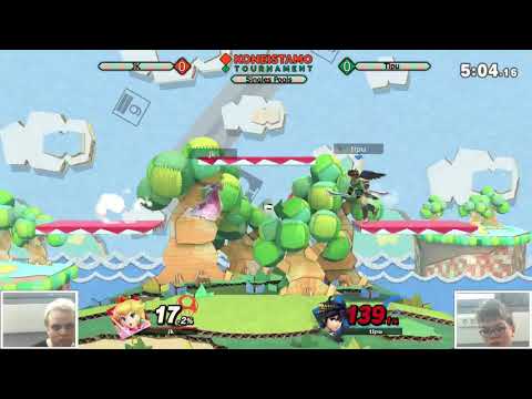 Koneistamo 19 - Ultimate Singles - Pools - Tipu(Dark Pit) vs JK(Peach)