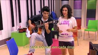 Violetta - Momento musical: Tomas e Naty cantam juntos