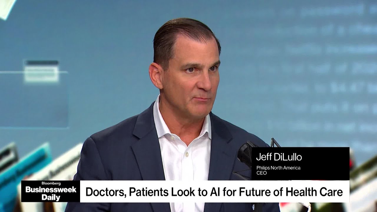 AI Use in Health Care 'Barely Scratching the Surface' Says Philips' Jeff DiLullo - Bloomberg Podcast