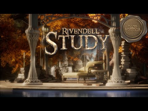 Study at Rivendell I Middle Earth🍂 Pomodoro 45/15 🔔 2 hrs (Lord of the Rings inspired)