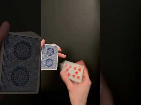 Shoot A Card Out Of The Deck! Top Shot - Tutorial #magic #tutorial #shorts #magictricks #cardistry