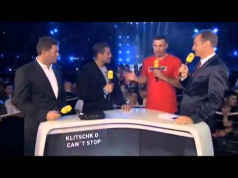 Vitali Klitschko vs  Manuel Charr, das erste öffentliche Auf