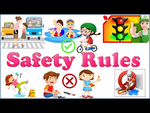 Traffic Rules for Kids | Child Safety | Road Safety First Aid