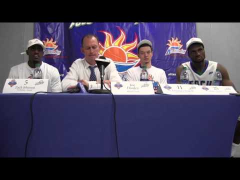 @FGCU_MBB A-Sun Final Press Conference