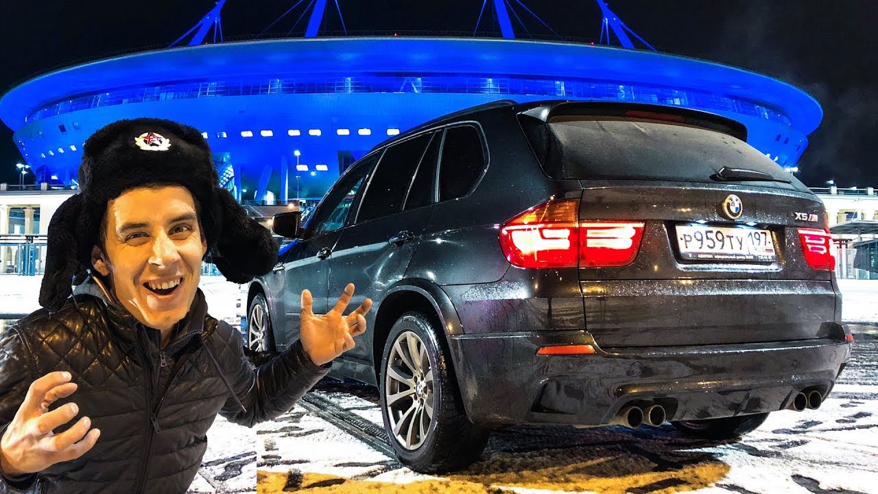 АДСКИЙ ВЫХЛОП на X5M и ВЛЕТЕЛ в ЗАБОР