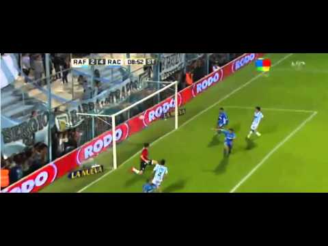 Gol de Lisandro López - Doblete - Atletico Rafaela 2 Vs 4 Racing Club - Fecha 8 - Liga Argentina