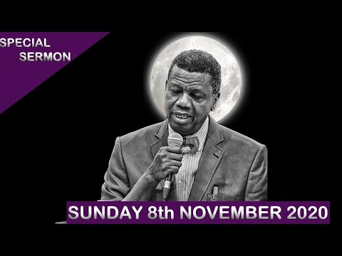 RCCG Live Sunday Service 8th November 2020 by Pastor E. A. Adeboye - Livestream