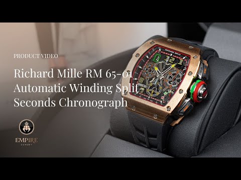Richard Mille RM 65-01 Automatic Winding Split-Seconds Chronograph - "Cỗ Máy Xe Đua" Trên Cổ Tay!