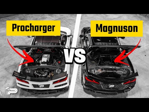 C8 Corvette Supercharger Comparison - Procharger Vs Lingenfelter Magnuson!