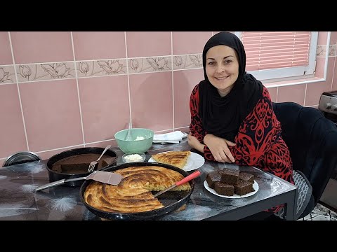 ❤️PUHA/PEKMEZNA PITA ❤️KROMPIRUŠA i salata od rodakve❤️