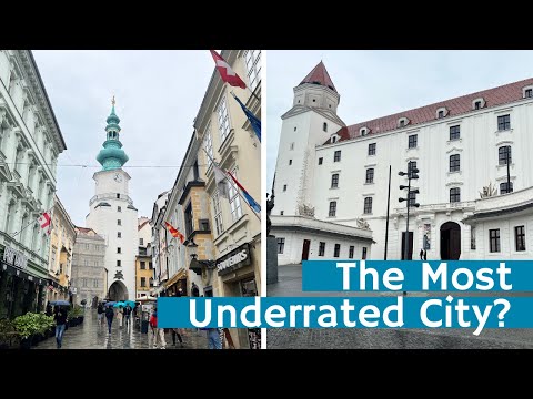 One Day in Old Town Bratislava, Slovakia & Bratislava Castle