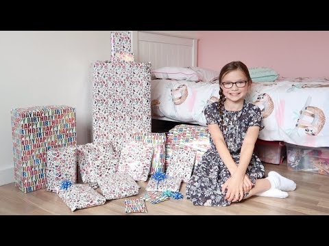 SKY'S 10TH BIRTHDAY -- OPENING PRESENTS