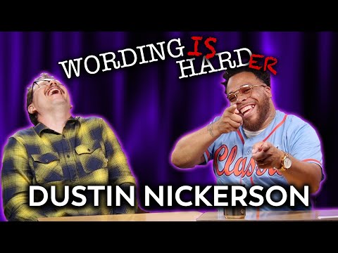Dustin Nickerson Vs Tahir Moore - WORDING IS HARDER!