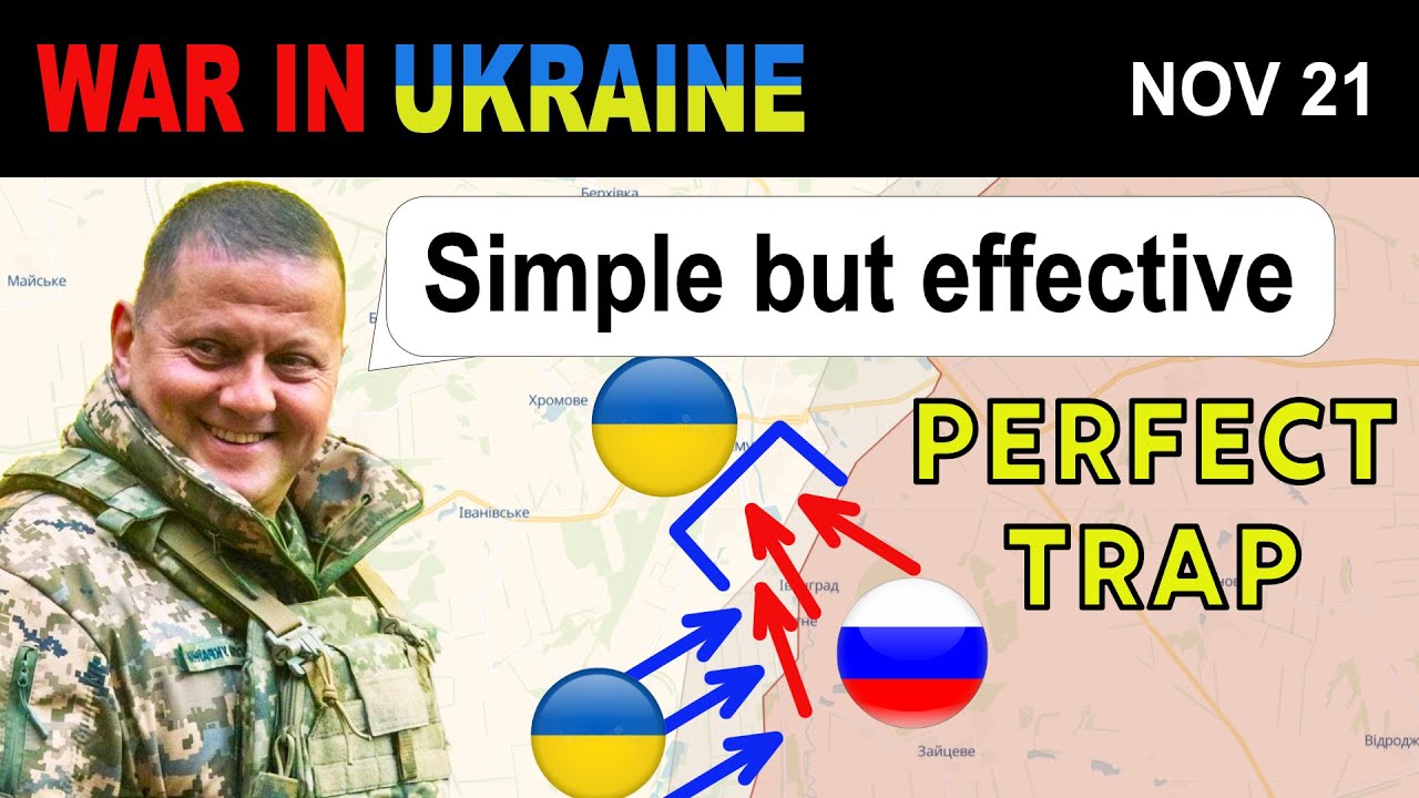21 Nov: Clever. Ukrainians LURE & AMBUSH Russian Attackers | War in Ukraine Explained
